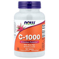 NOW Foods C-1000 avec Cynerhodon & Bioflavonoïdes (100 Comprimés) – photo produit