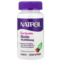 Natrol – Biotine 10 000 mcg, Concentration Maximale, Fraise – 60 Comprimés – photo produit