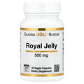 California Gold Nutrition Royal Jelly 500 mg – 30 gélules végétales (Veggie Capsules) – photo produit