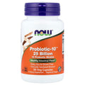 NOW Foods Probiotic-10 25 Billion (50 Gélules Végétales) – photo produit