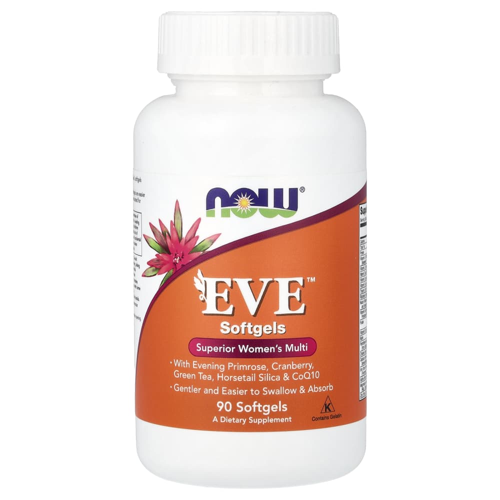 NOW Foods EVE™ 90 Softgels – Multivitamines pour femmes – photo produit