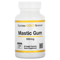 California Gold Nutrition Mastic Gum 500 mg – 60 gélules végétales (Veggie Capsules) – photo produit