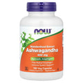NOW Foods Ashwagandha 450 mg – 180 capsules végétales – photo produit
