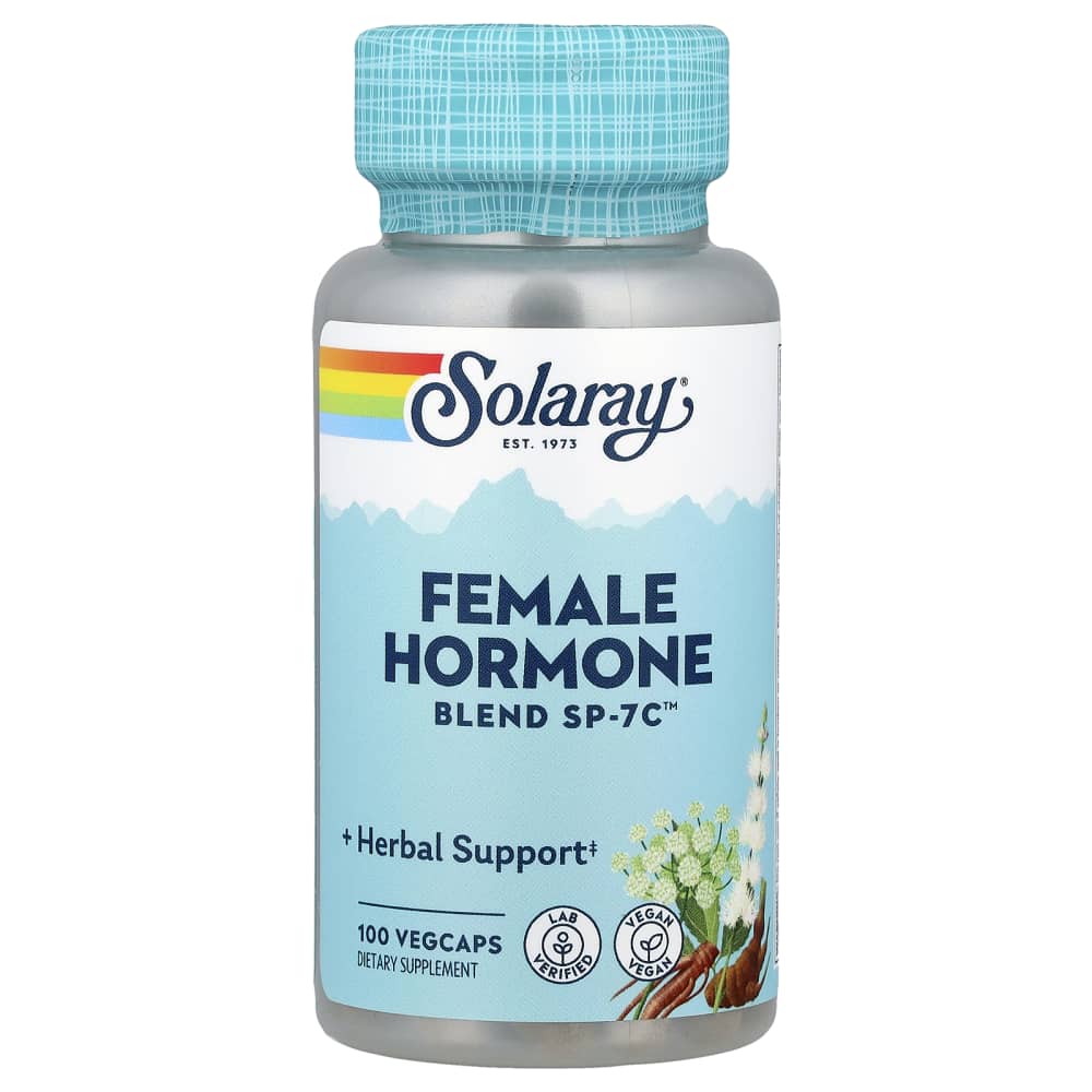 Solaray Female Hormone Blend SP-7C™ – 100 VegCaps – photo produit