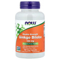 NOW Foods Double Strength Ginkgo Biloba 120 mg (100 Gélules Végétales) – photo produit