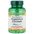 Nature's Bounty High Absorption Magnesium Glycinate 240 mg – 120 gélules (Capsules) – photo produit