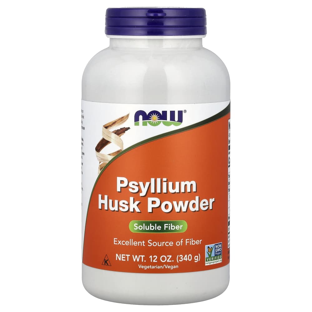 NOW Foods Poudre d'Enveloppe de Psyllium 340 g (12 oz) – photo produit