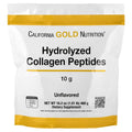 California Gold Nutrition Hydrolyzed Collagen Peptides Unflavored – 460 g (16.2 oz) – photo produit