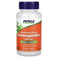 NOW Foods – Ashwagandha 450 mg – 90 capsules végétales – photo produit