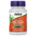 NOW Foods Double Strength Milk Thistle Extract 300 mg (50 Gélules Végétales) – photo produit