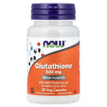 NOW Foods Glutathione 500 mg – 30 capsules végétales – photo produit