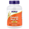 NOW Foods Pumpkin Seed Oil 1000 mg – 100 softgels – photo produit