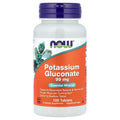NOW Foods Gluconate de Potassium 99 mg – 100 comprimés – photo produit