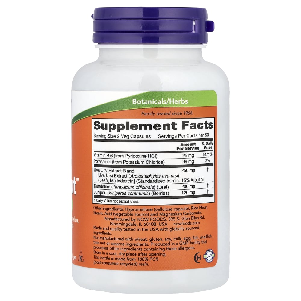 NOW Foods Water Out – 100 gélules végétales – vue supplémentaire