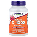 NOW Foods Buffered C-1000 Complex (90 Comprimés) – photo produit