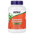 NOW Foods Turmeric Curcumin – 120 gélules végétales (Veg Capsules) – photo produit